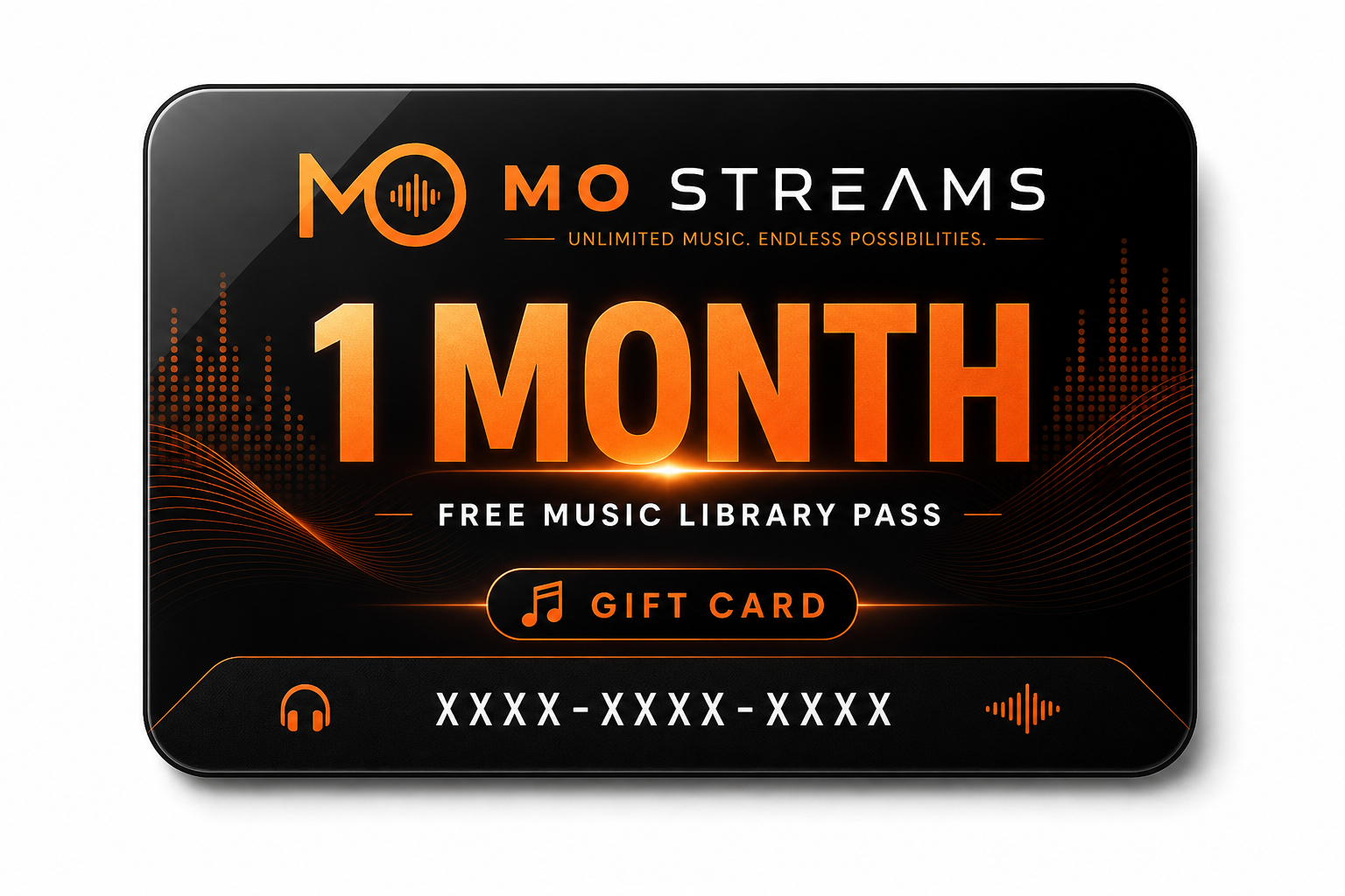 MO STREAMS 1 Month Pass digital gift card