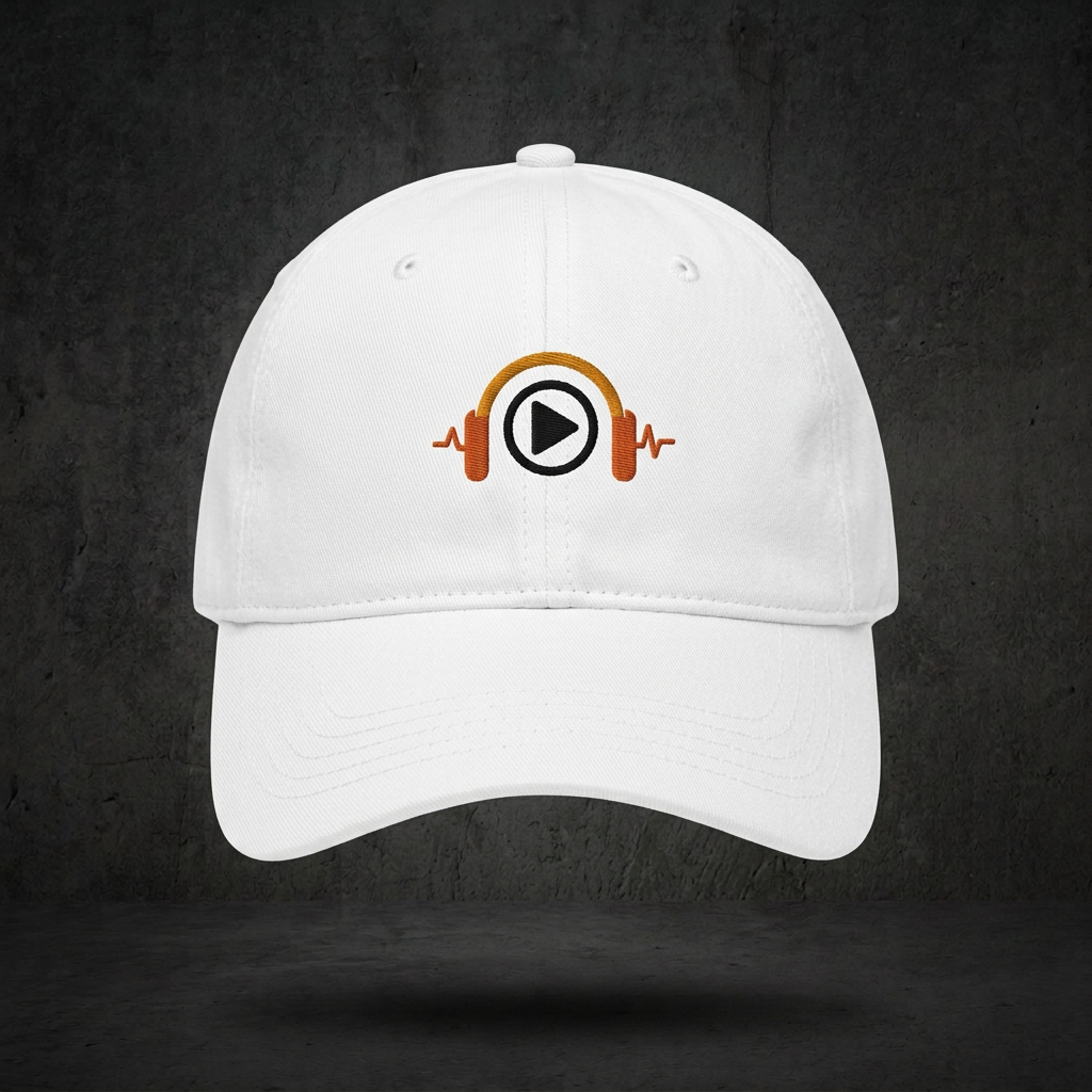 MO STREAMS Soundmark Hat — White