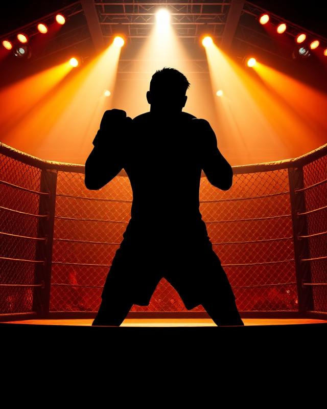 UFC genre key art