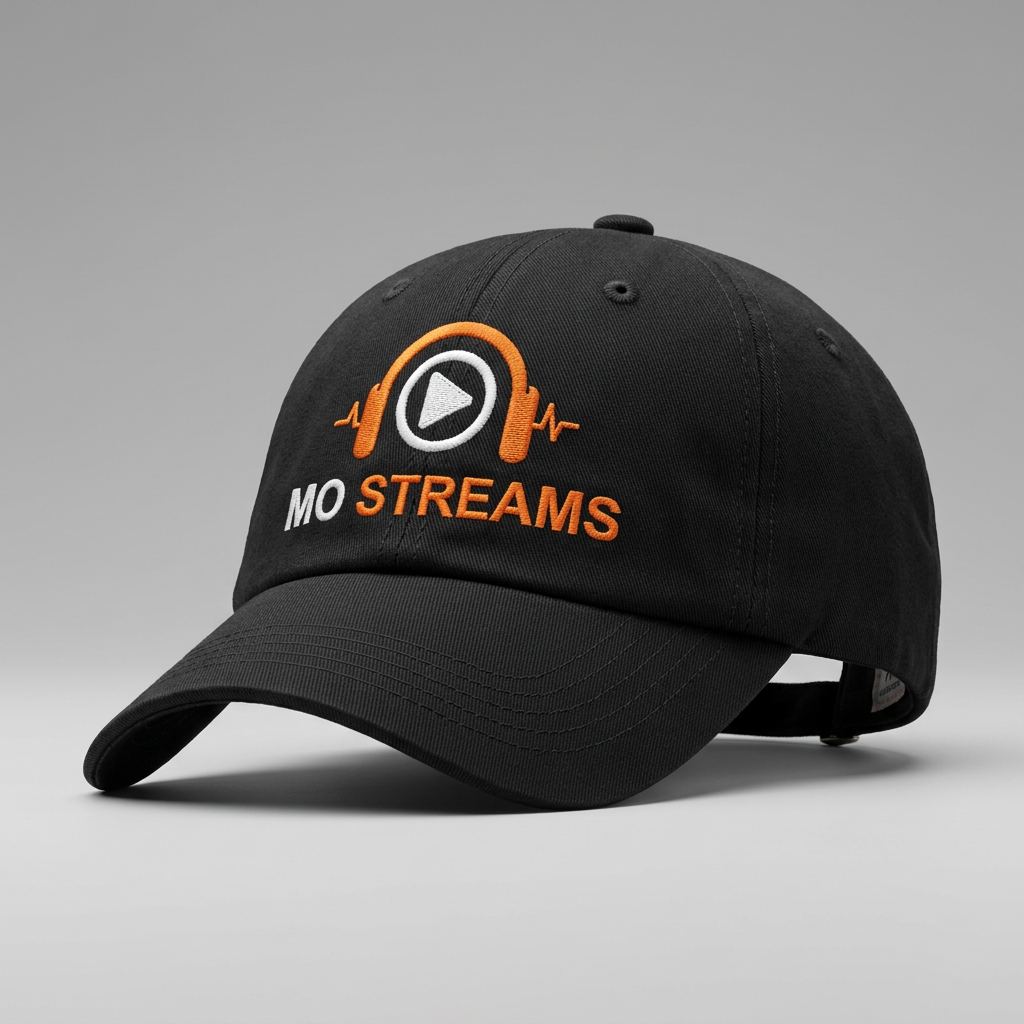 MO STREAMS Hat — Black