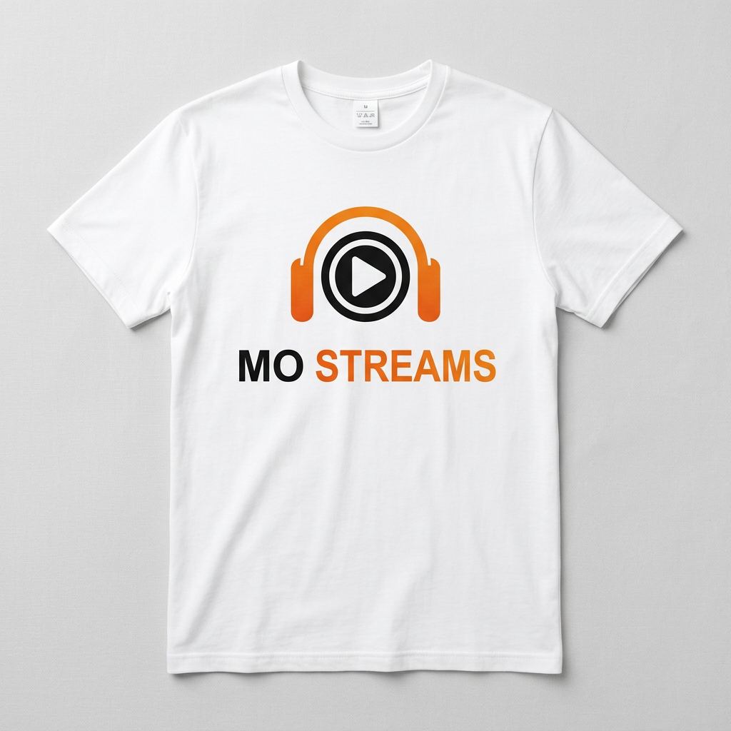 MO STREAMS T-Shirt — White